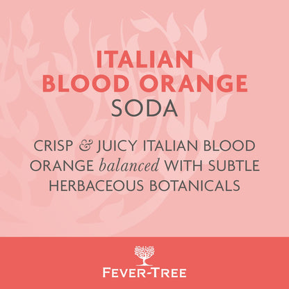 FEVER-TREE Italian Blood Orange Soda 24 x 150ml cans