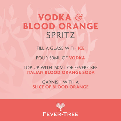 FEVER-TREE Italian Blood Orange Soda 24 x 150ml cans