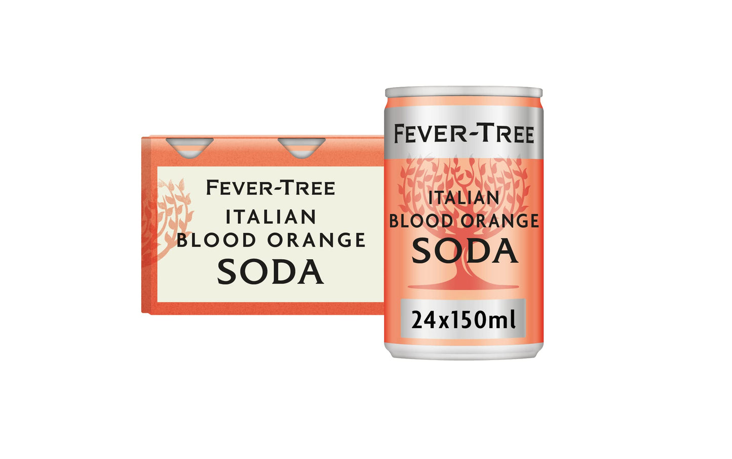 FEVER-TREE Italian Blood Orange Soda 24 x 150ml cans