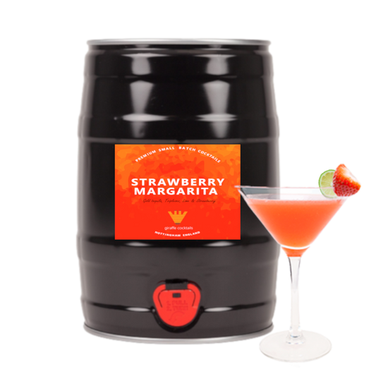 Strawberry Margarita 5L Party Keg